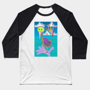 A Bird In The Hand Baseball T-Shirt